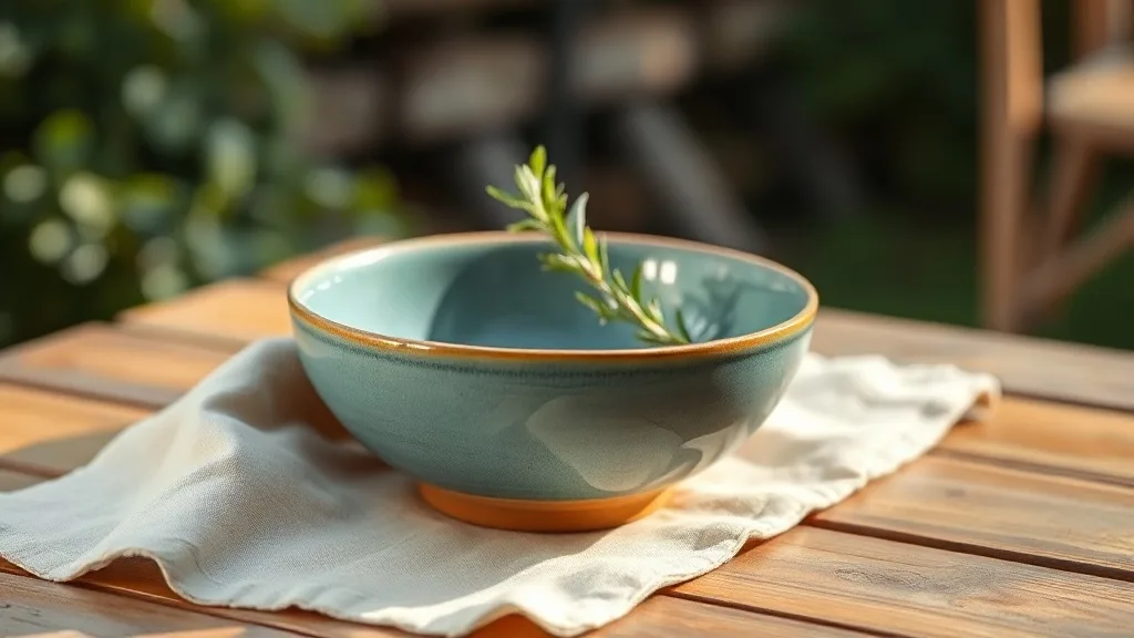 Pourquoi un simple bol en bleu de 12 cm change toute une cuisine