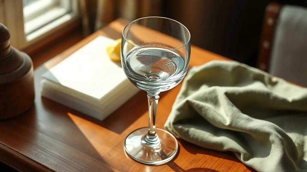Montague gin goblet : le verre à tout faire (et à réparer)