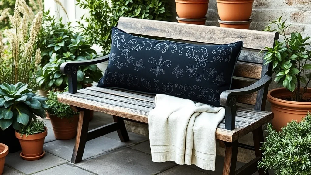 Coussin Jardin de Pandora noir : l’accessoire qui change tout