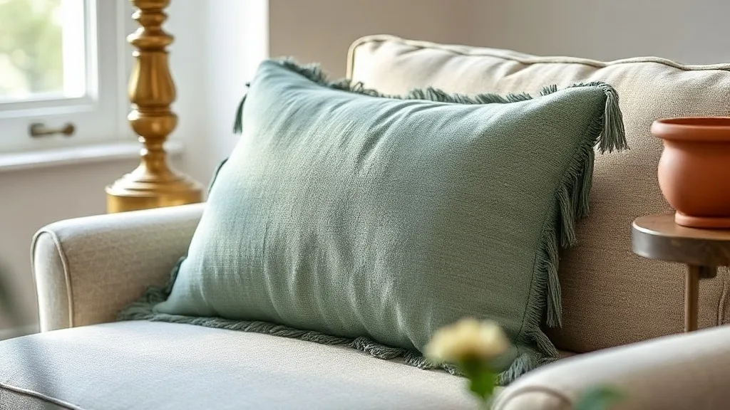 Un coussin à franges, ce n'est pas un accessoire, c'est un meuble