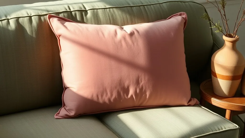 Coussin Malini luxueux : le rose taupe qui traverse les modes