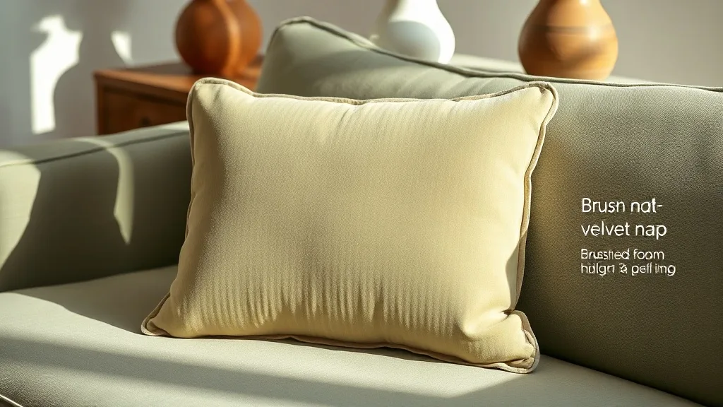Coussin velours bordure cannelée : ce que les étiquettes ne disent jamais
