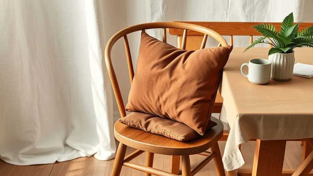 Coussin courbe Mona marron : pourquoi on l’adopte (et on le garde)
