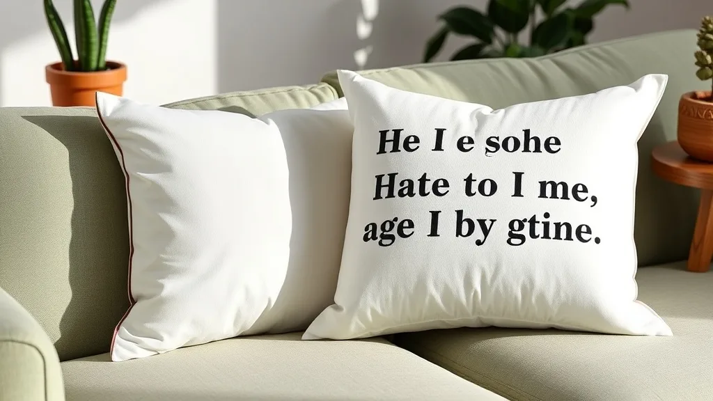 Coussin Good Vibes Only : le noir et blanc qui ne se démode pas