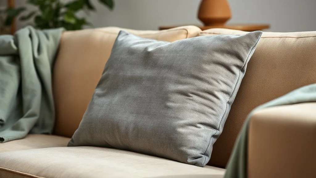 Pourquoi le coussin en velours gris passepoilé survit à toutes les modes