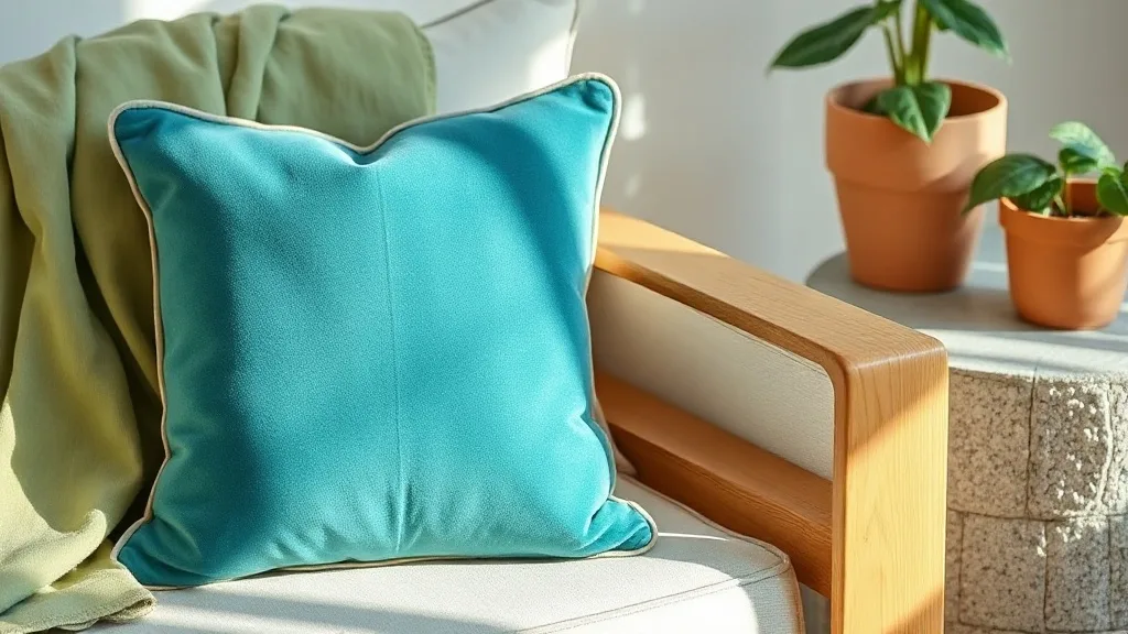 Pourquoi le coussin en velours passepoilé bleu sarcelle survit aux modes
