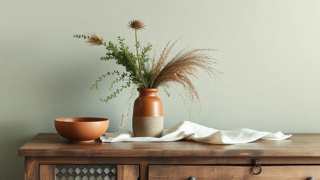 Vase rustique en grès marron : celui qui reste quand les tendances passent