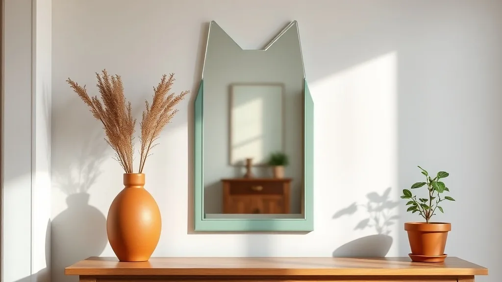 Miroir chat pour enfant : utile bien au-delà du décor
