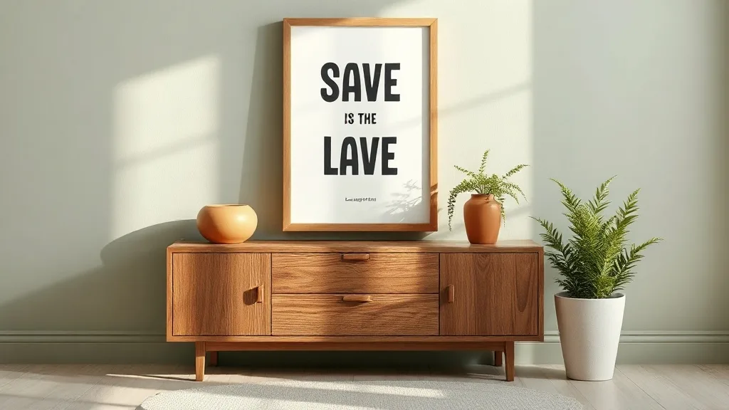 Pourquoi une affiche typographique vaut mieux qu’un énième tableau