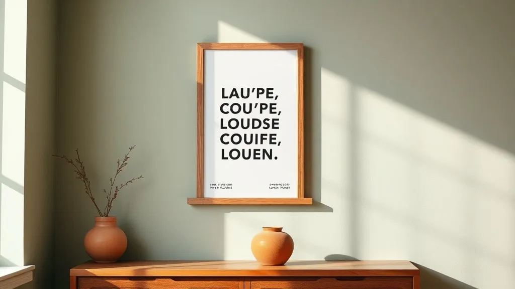 Affiche Think Outside the Box : fabriquez un cadre à sa hauteur