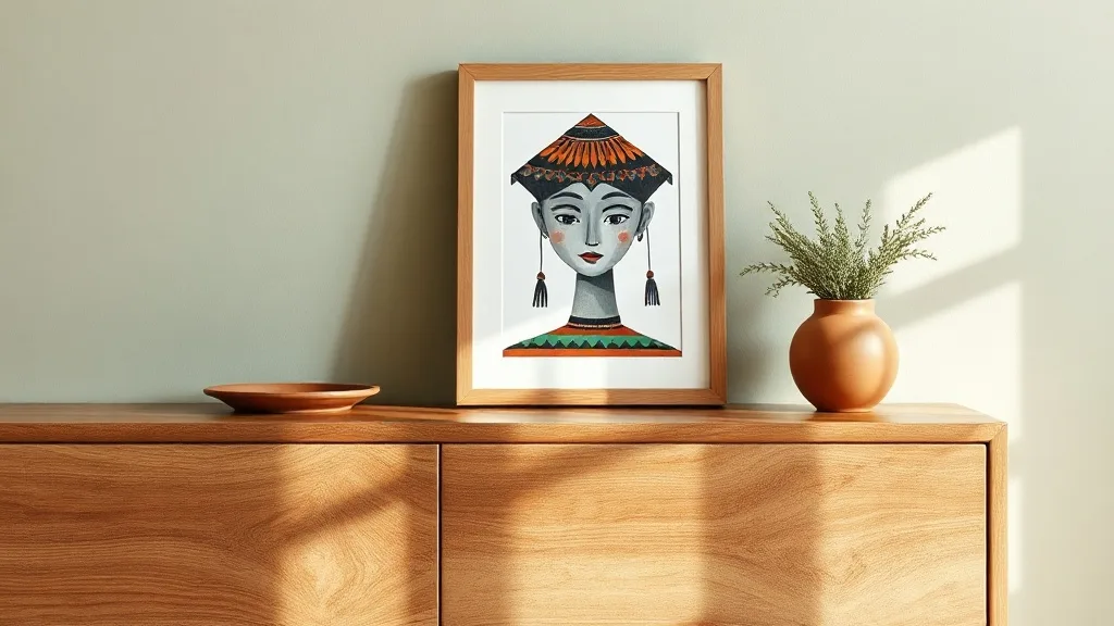 Encadrer Lady Navajo : l’art de sublimer une impression sans se ruiner
