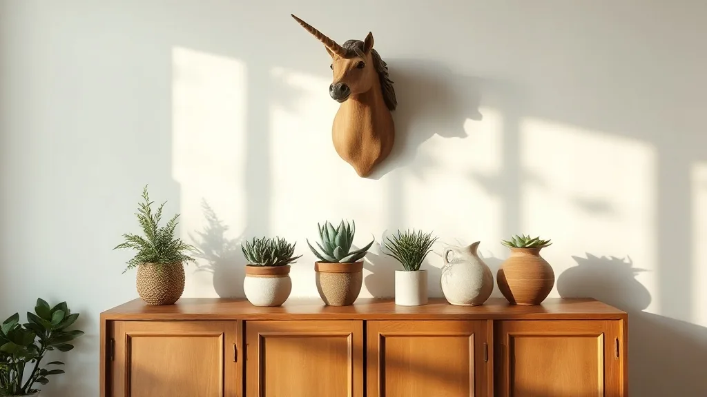 Tête de licorne en bois : le trophée qui ne prend personne au sérieux