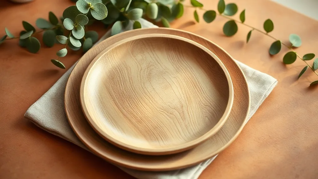 Assiette plate 26 cm effet bois : le bon format, les vrais critères