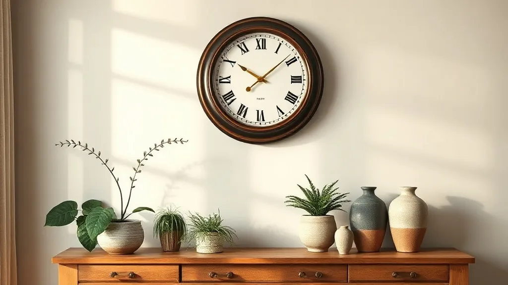 Horloge Collier : pourquoi le bois sombre fait taire le tic-tac