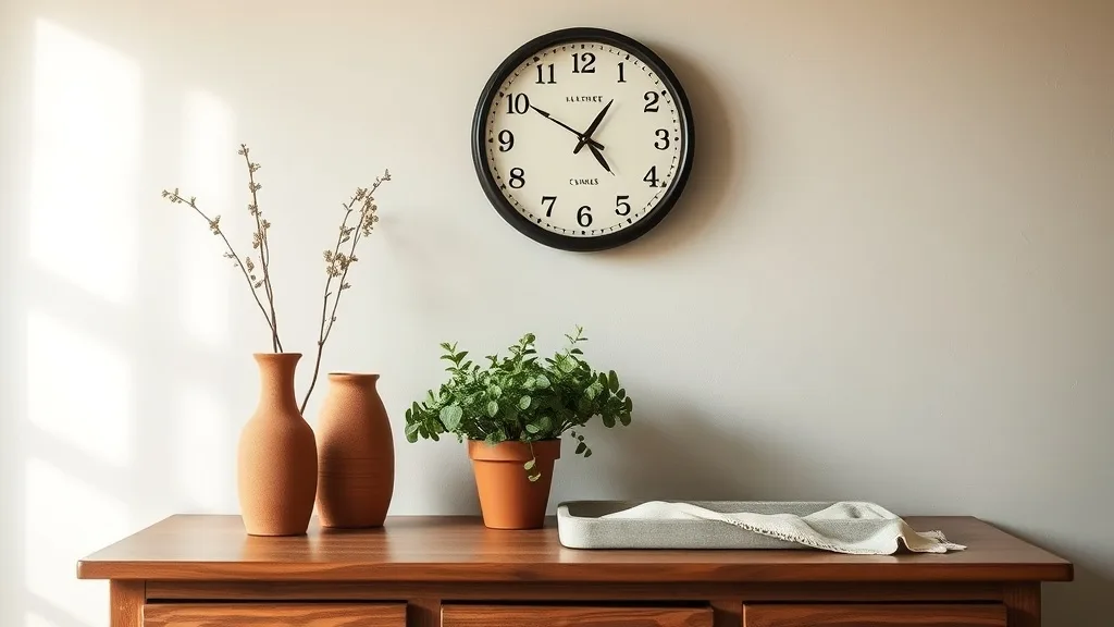 Horloge Watford Noir : le cadran qui tient tête au temps