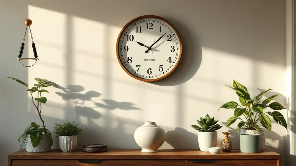 Pendule murale à balancier : ce que ça change vraiment dans une pièce