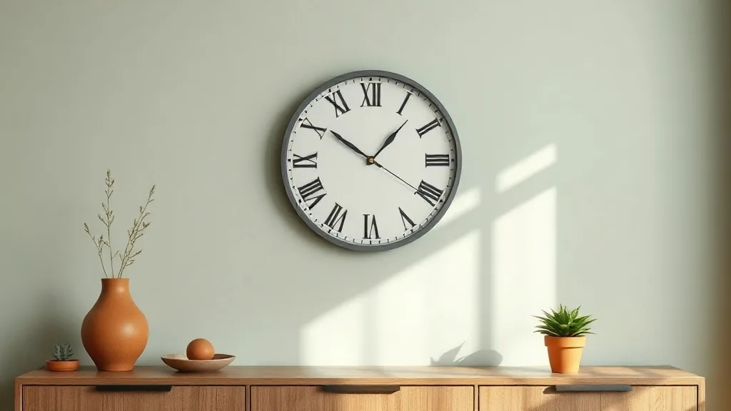 Pendule Eltham : l’horloge rectangulaire qui vieillit bien