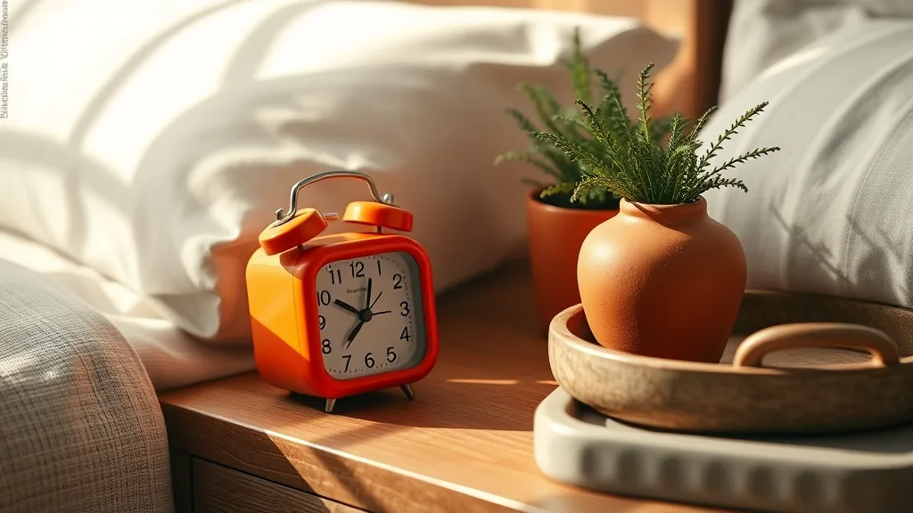 Réveil Cubic Orange : la couleur qui change le matin