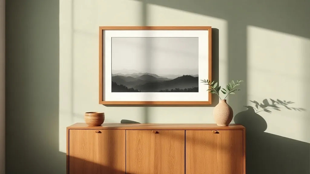 Affiche minimaliste noir et gris : l’impact du sobre