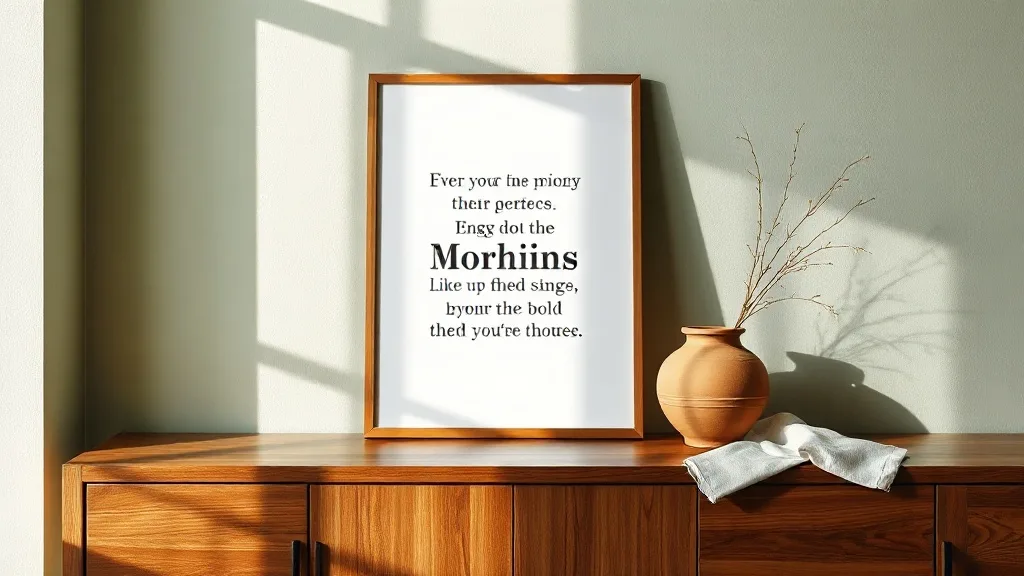 Affiche typographique : choisissez vos mots avant vos murs