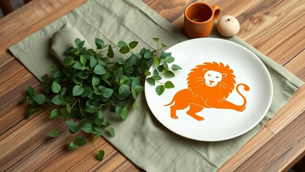 Ingela P Arrhenius : l'assiette lion orange qui survit à tout