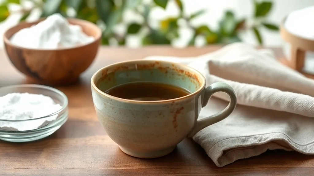 Ta tasse tachée : ne la jette pas, fais ça d’abord