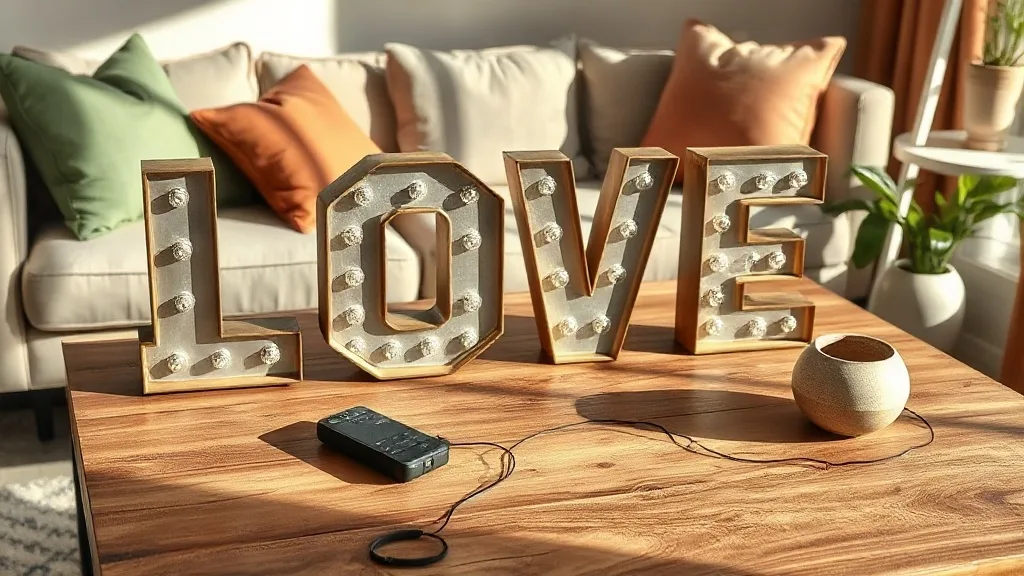 Enseigne lumineuse LOVE en métal : ce que la notice ne vous dit pas